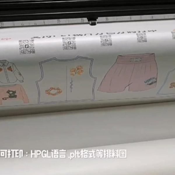 Полноцветный автоматический непрерывный струйный чернила CAD схематизатор с высокой скоростью печати