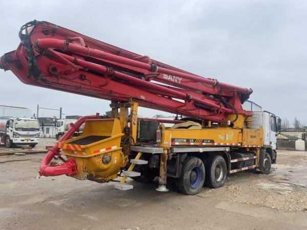 2012 Year Sany Truck Mounted Concrete Pump with Benz 3341 Chassis and 37M Reach