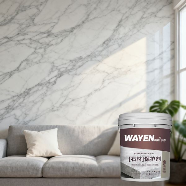 High Quality Water-based Natural Stone Paint Oil-proof Moistureproof Auto-cleaning Ordless Eco-friendly Marble Stone Coatings