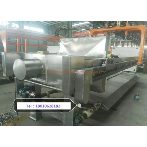 Plate Size 870mm Sludge PP Diaphragm Filter Press 40mm Filter Cake Thickness