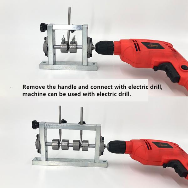 Recycling Double Blade 25mm Manual Wire Peeling Machine