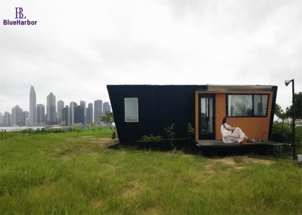 Outdoor Adventures Steel Luxury Camping House With Outdoor Balconies
