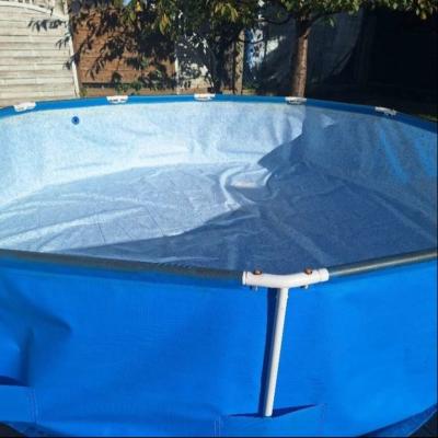 Blue Whale PVC Tarpaulin Fabric Water Bladder Tank Fabric