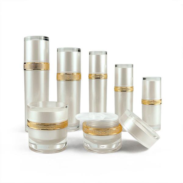 50ml 100ml 120ml Plastic Cosmetic Jars Acrylic Cream Container