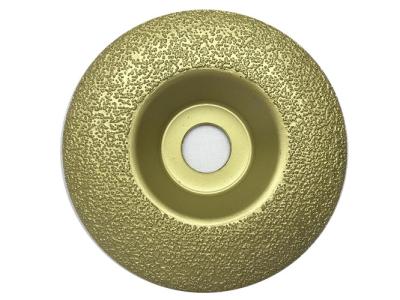 OEM Vacuum Brazed Diamond Cup Wheel For Concrete With Hole Arbor