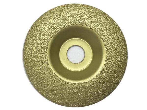 OEM Vacuum Brazed Diamond Cup Wheel For Concrete With Hole Arbor