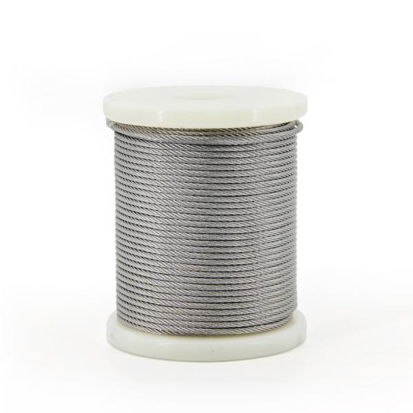Corrosion Resistant Steel Wire Rope For Outdoor 316 Ss Wire Rope