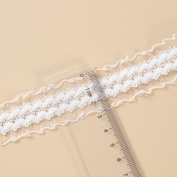 Factory lace design nylon spandex elastic band for sexy bra lingerie underwear webbing tape elastic band