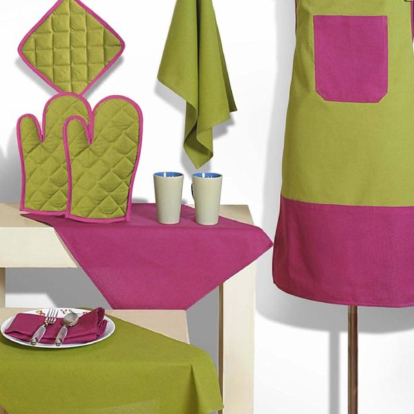 Women Cooking Kitchen Bib Apron, with Pockets, Cotton Canvas, Machine Washable