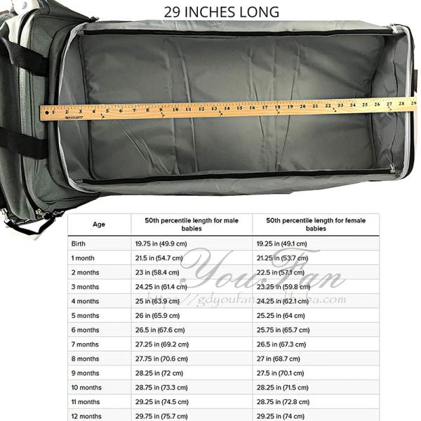 Foldable Baby Bassinet Baby Bed Travel Diaper Bag