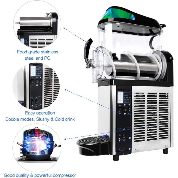 Коммерческая машина для замороженных напитков с льдом