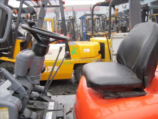 Second Hand Japan Forklift 3 Ton FD30 2tons 3t 5t 3000kg 5000kg Weight KG 4000 kg