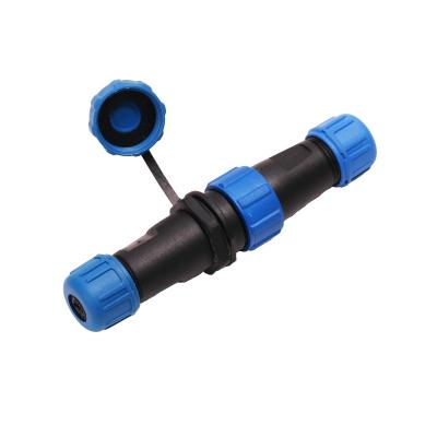 O conector 2 do conector SP13 de Weipu 3 4 5 6 7 9pins rosqueou o conector SP13 plástico