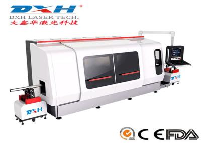 500W Metal Laser Cutting Machine / Laser Tube Cutting Machine Chiller Coolding Type