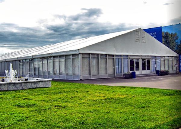 25m * 30m Permanently Installed Glass Wall Tents For Commercial Ceremony