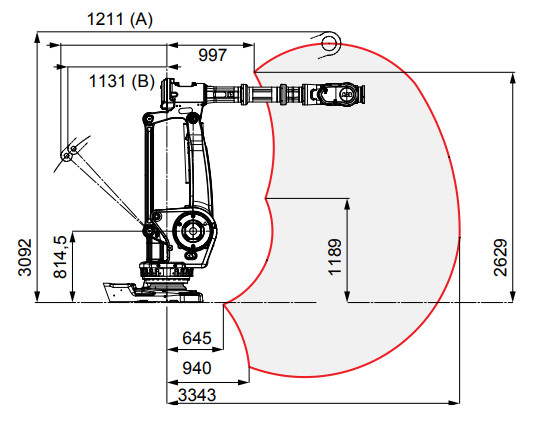Роботизированная рука IRB 6660 205kg 1,9m abb 920t eds файловые марки робототехнической промышленности