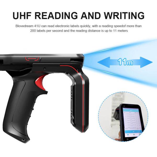 Читатель UHF блока развертки кода штриховой маркировки RFID лазера андроида Handheld 10,0 QR NFC