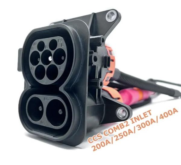 Ccs2 Conector feminino Ccs2 Entrada 200A/250A/300A/400A tomada de carga ev