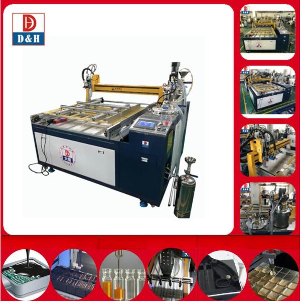 AB Black High Thermal Epoxy Potting Compound 2k Dosing Dispensing Potting Meter Mix Machine