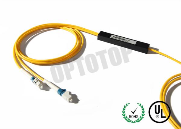 FTTH / CATV 1 X 2 PM Fiber Coupler 2mm High Stability Optical Fiber Coupler