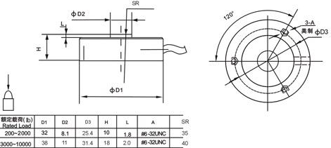 200lb 500lb Stainless Steel Load Cell