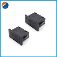 Suporte cerâmico de abrigo preto do fusível da montagem da placa do PWB do tubo do vidro BHC1 para fusíveis atuais de 5.2x20mm