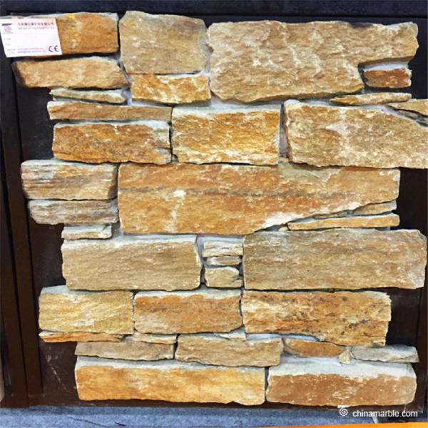 Concrete Back Natural Stone Veneer Ledger Panels For House Wall Decoration
