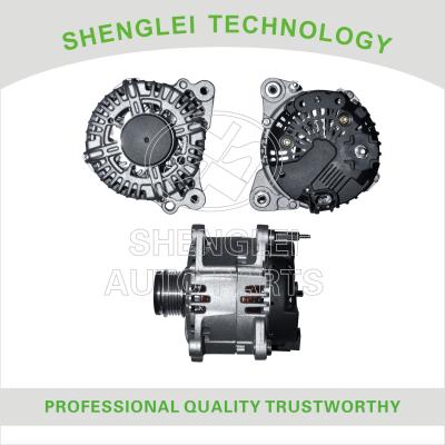 Clutch Pulley Type Volkswagen Car Alternator , OEM 0124525010 Volkswagen Generator