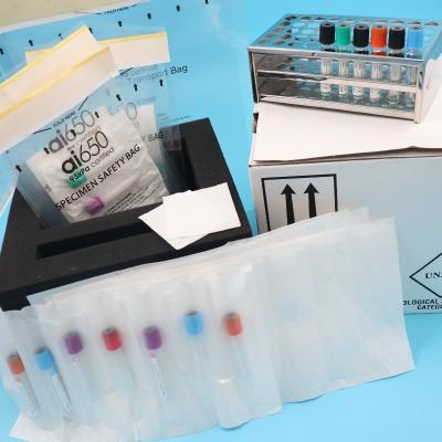 95kPa Specimen Transport Bags UN3373 Sample Bag