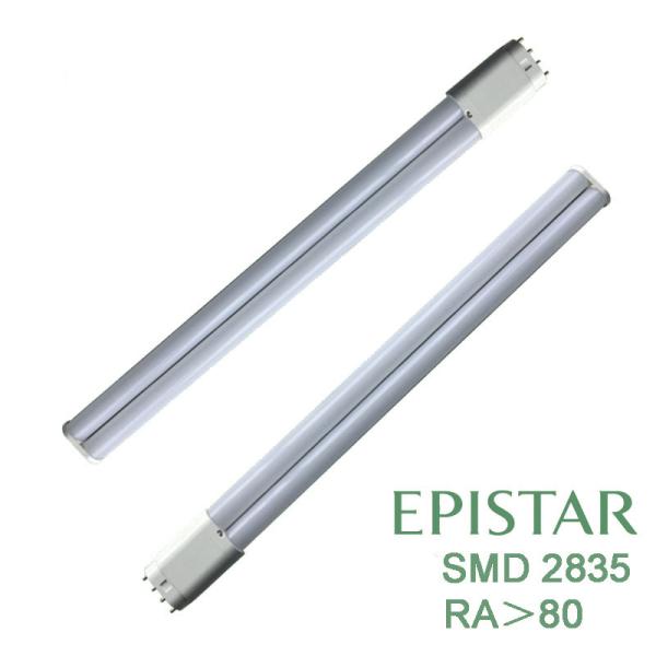 9W 15W 18W 24W double tube 2G11 4pin tube lamp led PL light SMD2835 CRI>80 home lighting parking lot lighting AC85-265V
