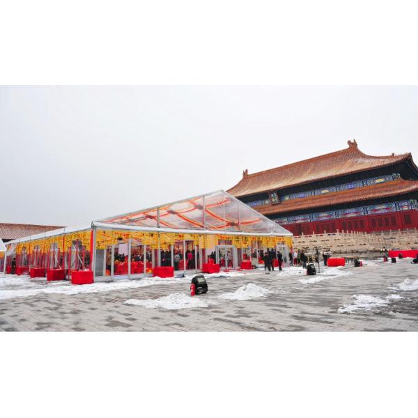 Transparent PVC Cover Waterproof Wedding Event Tents as Outdoor Marquee Tent
