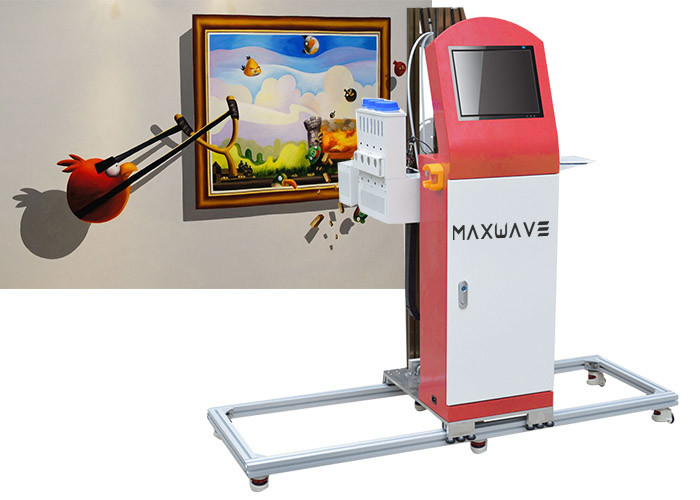Multi голова машины DX10 настенной живописи цветов 720x720dpi вертикальная