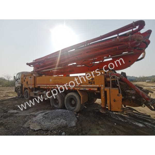 Putzmeister 46m Truck Mounted Concrete Pump for Smooth and Precise Concrete Placement