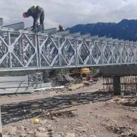 Customized Steel Truss Bridge Single Lane 4.2m Double Lane 7.35m