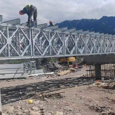 Customized Steel Truss Bridge Single Lane 4.2m Double Lane 7.35m