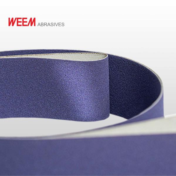 SEMI-FRIABLE ALUMINA OXIDE ABRASIVE ROLL / BELTS FOR STAINLESS STEEL PROCESSING