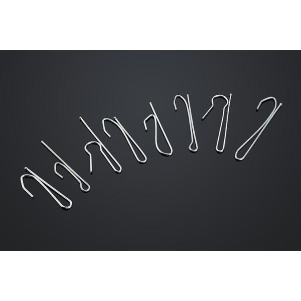 Silver Iron Drapery Tie Back Hooks Shower Curtain Hangers