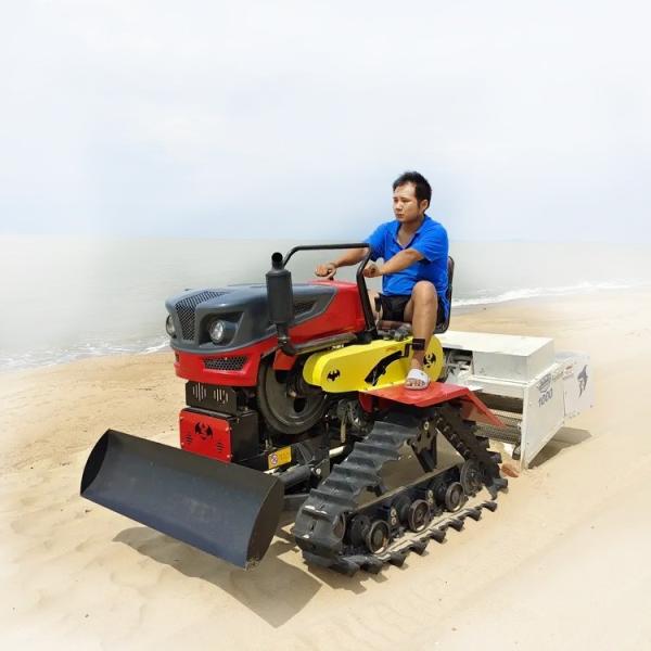 Portable Beach Cleaning Machine Alkaline Cleaning Process and Hot for Cleaning Beaches