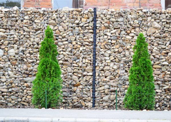 Heavy Zinc Coated Galvanized Gabion Basket 3.0mm Wire 50x50mm Square Hole