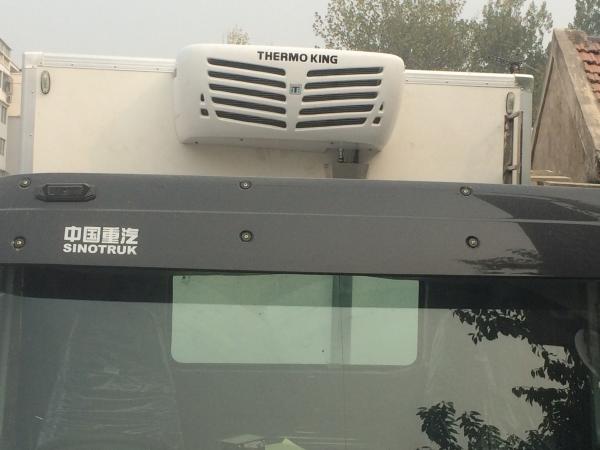 ISO 30 Tons Refrigerator Box Truck 6X2 For Frozen Food Transport