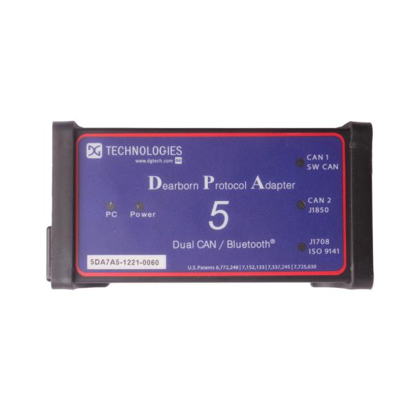 Dearborn Protocol Adapter 5 Truck Diagnostic Tool Heavy Duty Truck Scanner for VOLVO Truck