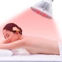 Ampoules imperméables 660nm 36W de thérapie de la lumière E27 rouge Irradiance de 3 pouces