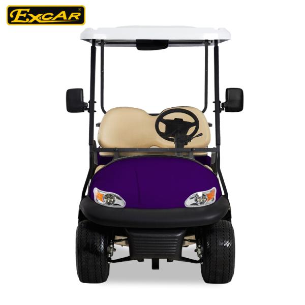 Пурпурная батарея привелась в действие электрический автомобиль 4 Сеатер мини-клуба автомобиля 48В гольфа