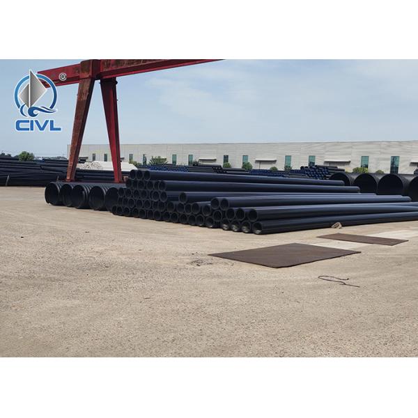 8M Length PE Water Supply Pipe DN20-800 HDPE Mine Gas Pipe