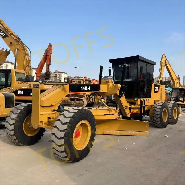 Used Motor Grader  Seondhand   Road Equipment 138kw Fuel tank 397L