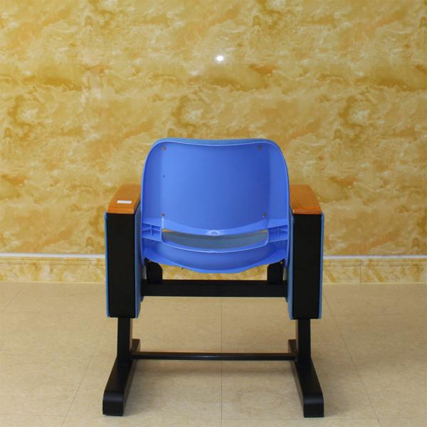 Flameproof Folding Cinema Seats With Double Steel Legs Movie Theater Antistatic