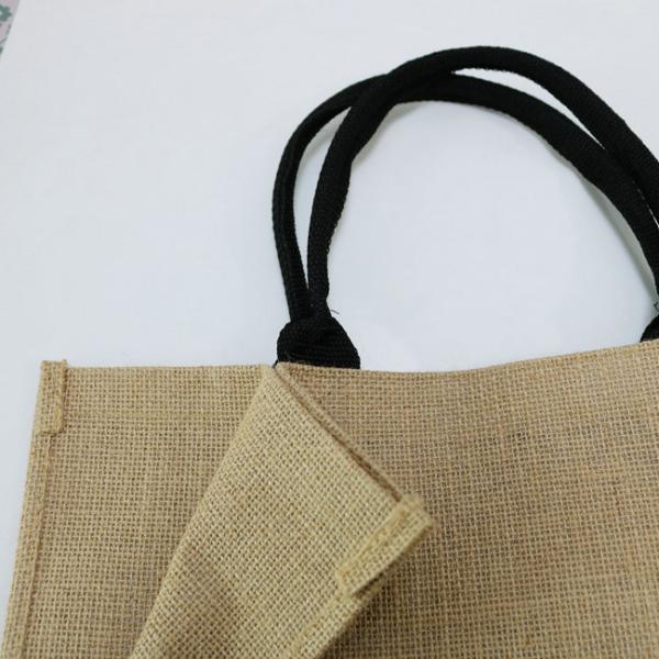 Large Capacity Jute Shopping Bags For Supermarket / Department Store