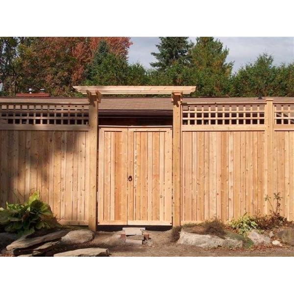 Жара - обработал кедр сада украшения деревянная загородка обшивает панелями длину 1830mm