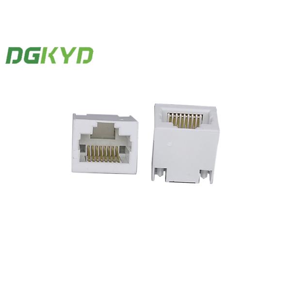 DGKYD52T1188IWC1DB1019 Сетевой разъем RJ45 с одним языком 180 градусов без светодиода