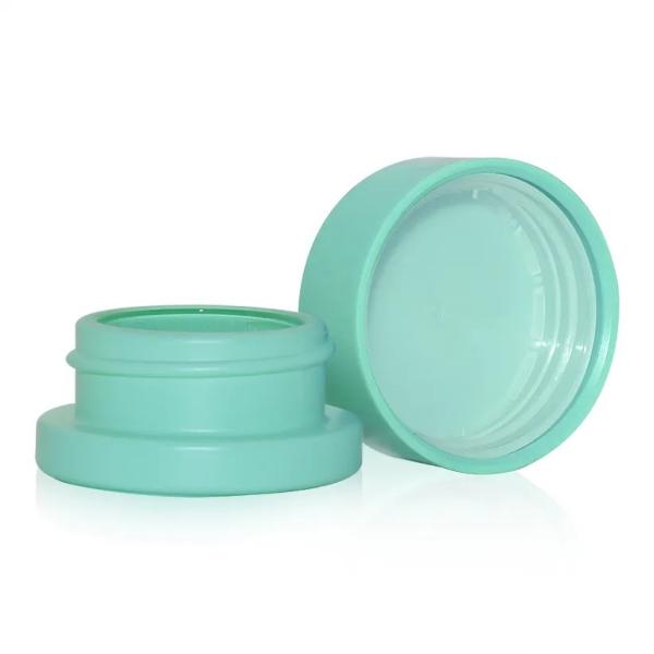 Extracto de cera redondo concentrado en frascos de vidrio libres de plomo de 5 ml y 9 ml con tapa a prueba de niños